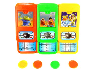 Телефон-слайдер дискомет Toy в пак.,100742824/NN