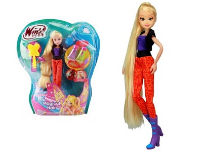 Кукла Winx Фея с волшебным волосом Стелла IW01541203