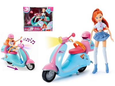 Кукла Winx  Блум и ее скутер IW05591201