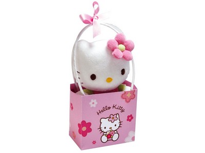 Мягкая игрушка Hello Kitty мини в подарочном пакете   №150908