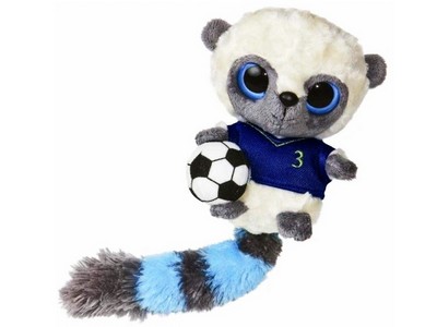 Мягкая игрушка Yoohoo Футболист голубая футболка 20 см   №91404L