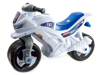 Мотоцикл-каталка 2-х колесный Полиция (муз.)