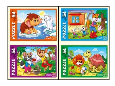 ПАЗЛЫ 54 элемента. ИНТЕРЕСНЫЕ СЮЖЕТЫ кратно 32