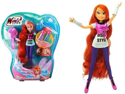 Кукла Winx Фея с волшебным волосом Блум IW01541201