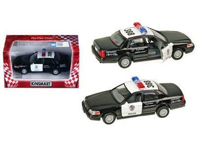 Модель Kinsmart- Машинка - 5" Ford Crown Victoria Police Interceptor 1:42 в инд.кор.,КТ5327W