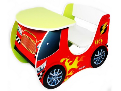 Парта детская Машина