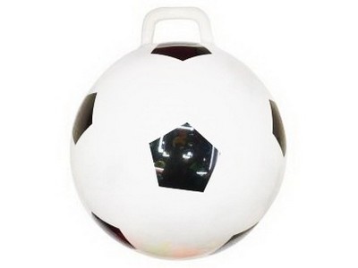 Мяч для фитнеса Футбол с ручкой 45 см C7390