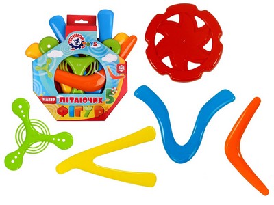 Набор Летающих фигур 5шт