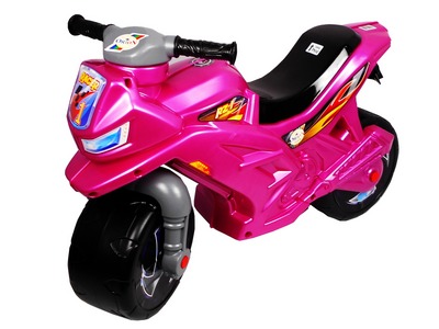 Мотоцикл-каталка 2-х колесный фиолетовый