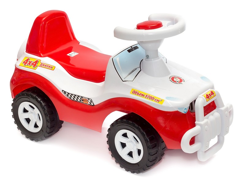 Машина-каталка Джипик красный