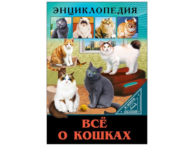 ЭНЦИКЛОПЕДИЯ. В МИРЕ ЗНАНИЙ. ВСЁ О КОШКАХ