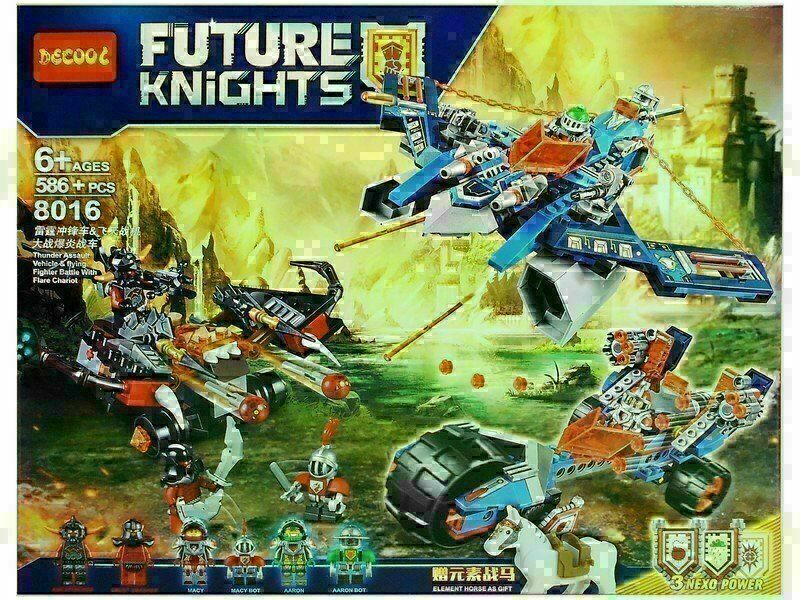 Конструктор Future Knights 586 дет. в кор. 8016