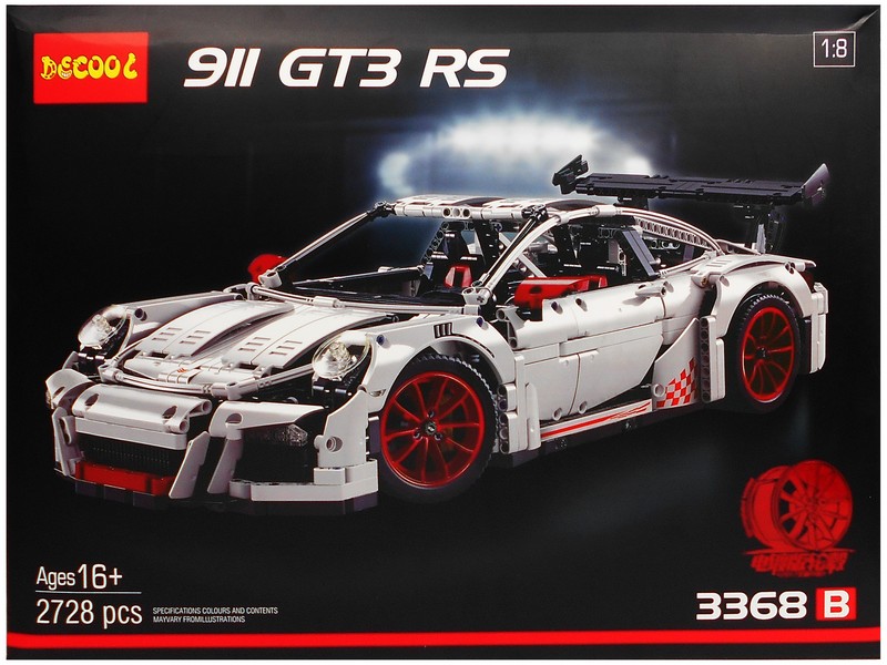 Конструктор машина 911 GT3 RS (2728 дет.) в кор. 3368В