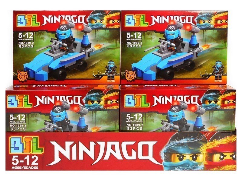 Конструктор Ninjago 83 дет. в кор. 1989А