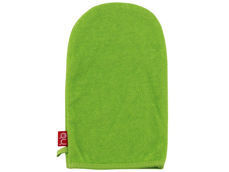 Мочалка-рукавичка (ЗЕЛЕНАЯ)"WASH & BATH"