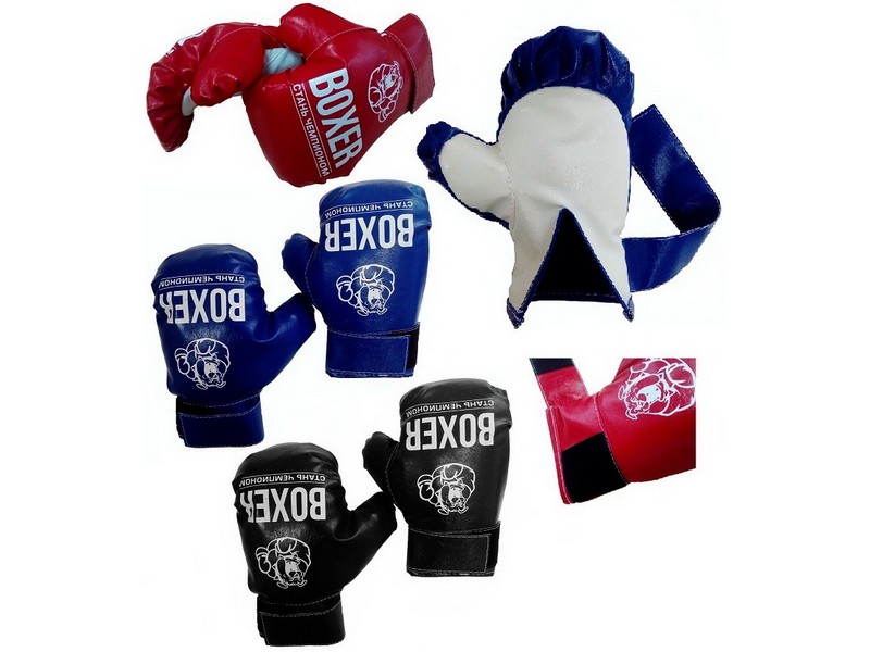 Боксерские перчатки (экокожа) 51536