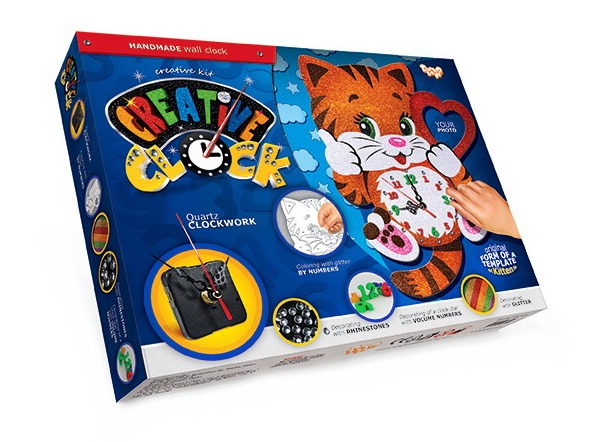 Оригинальные часы своими руками "Creative Clock" средний