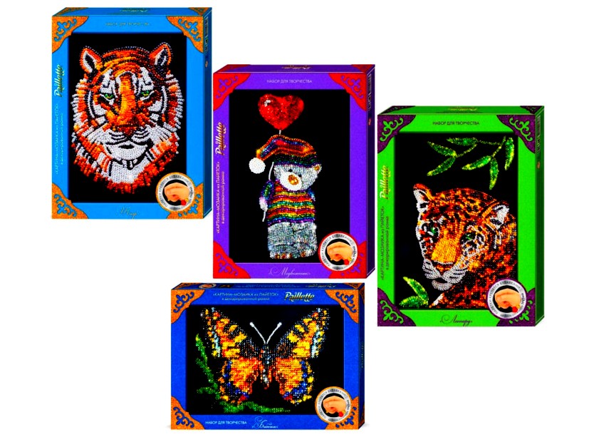 Набор для творчества "Мозаика из пайеток" большая