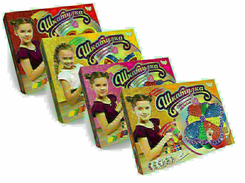 Набор креативного творчества "Шкатулка "Блестящая мозаика"