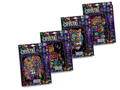 Набор для создания мозаики серии «CRYSTAL MOSAIC» на темном фоне