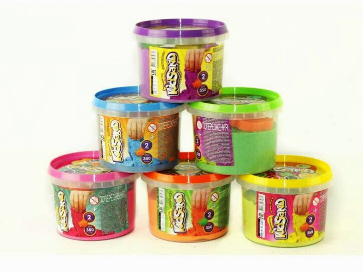 Кинетический песок серия "KIDSAND", 350 г