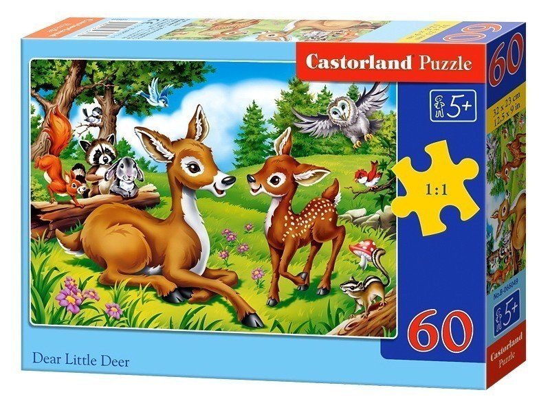 Пазлы Castorland 60 Милый маленький олень