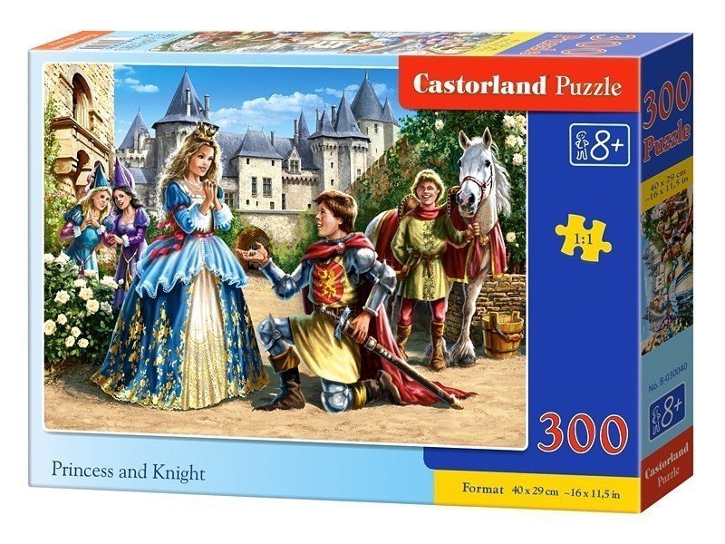 Пазлы Castorland 300 Принцесса и принц