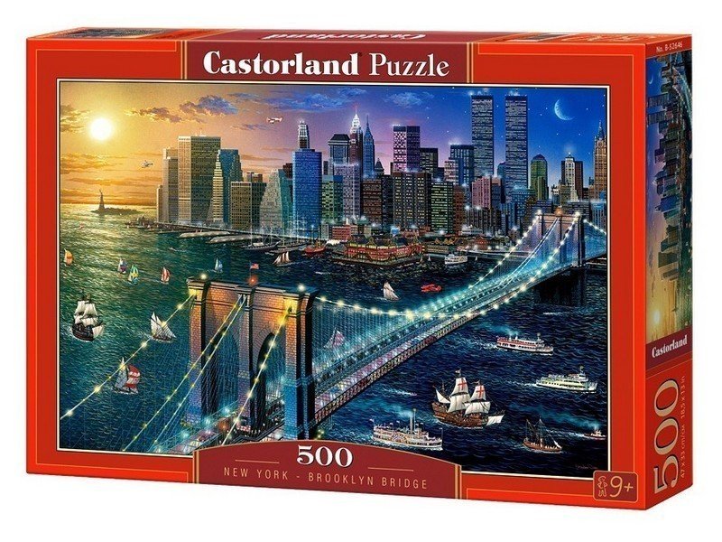 Пазлы Castorland 500 Нью-Йорк, Бруклинский мост