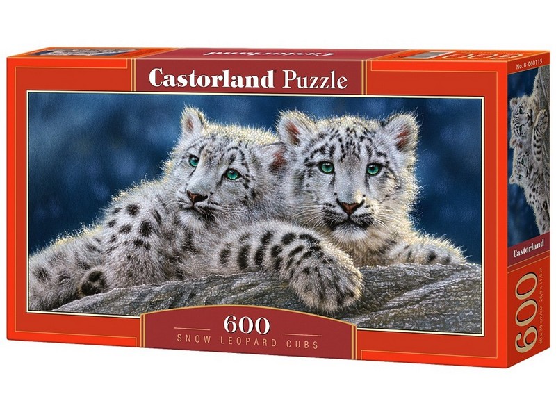 Пазлы Castorland 600 Снежные леопарды