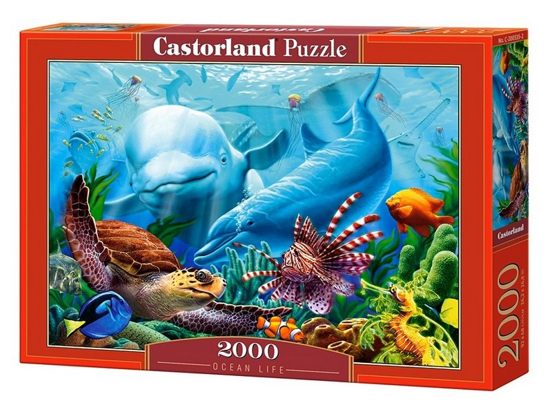 Пазлы Castorland 2000 Жизнь океана