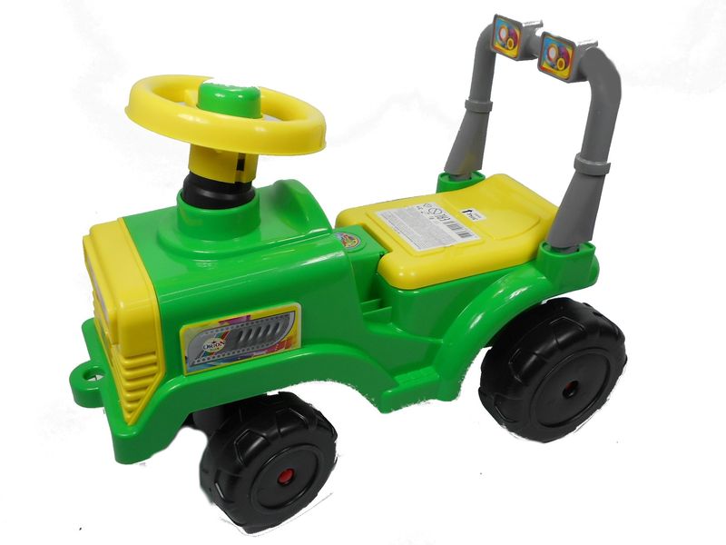 Машина-каталка Беби Трактор зеленый