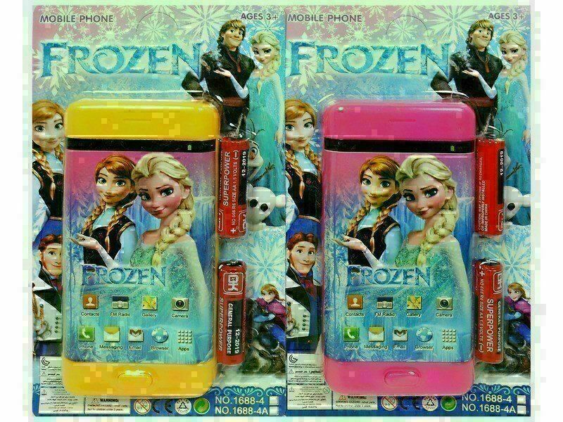 Мобильный телефон на бат. Frozen (цвета в ассорт.) 1688-4