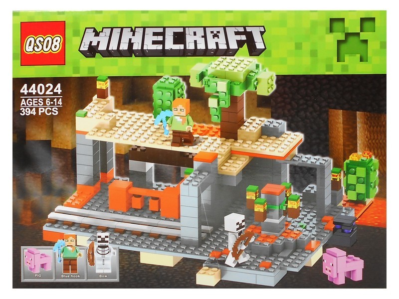 Конструктор Minecraft 394 дет. 44024