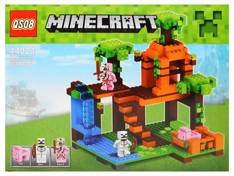 Конструктор Minecraft 365 дет. 44021