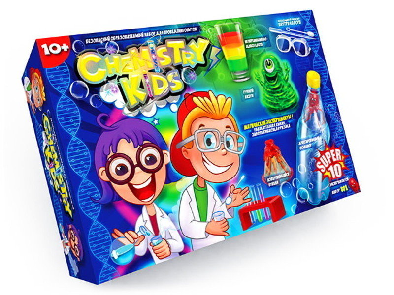 Набор для проведения опытов "Магические эксперименты" серия Chemistry Kids