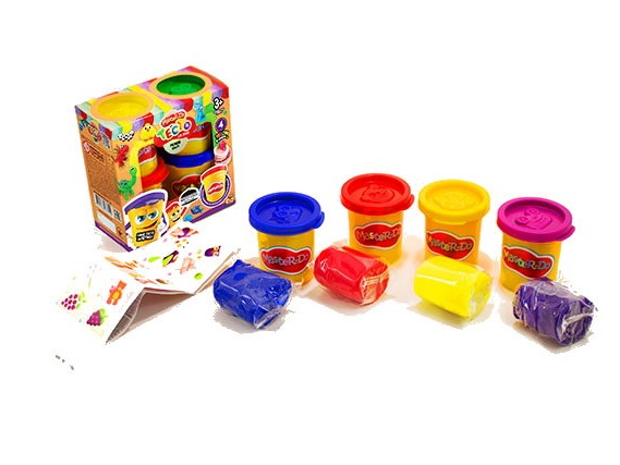 Набор креативного творчества "Тесто для лепки», серия «MASTER DO» коробка 4 цвета