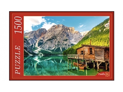 ПАЗЛЫ 1500 элементов. АЛЬПЫ. ОЗЕРО БРАЙЕС