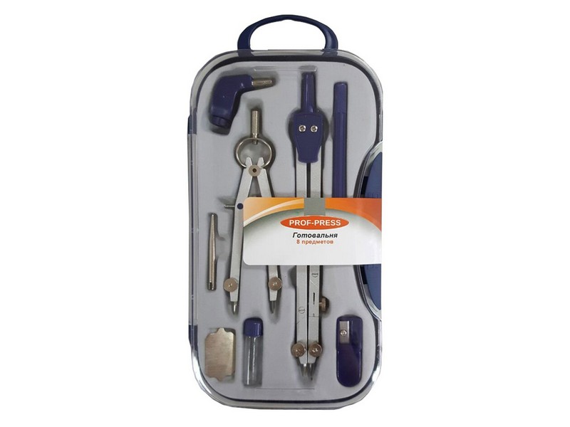 Купить оптом Готовальня 8 предметов ГТ-0750 в Луганске