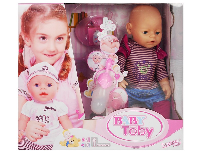 Пупс Baby Toby с аксесс. в кор. 30710-6