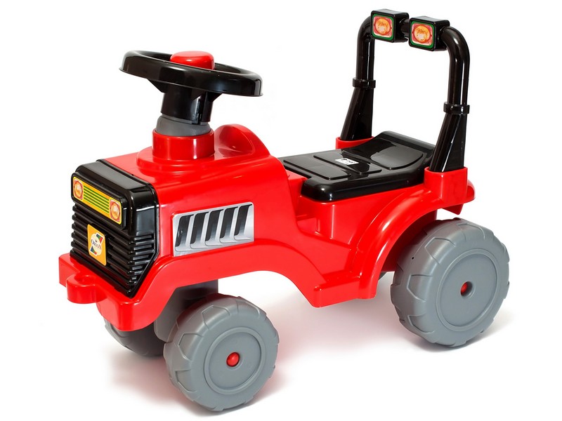 Машина-каталка Беби Трактор красный