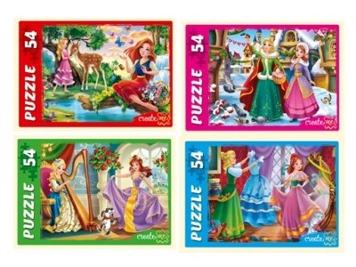 ПАЗЛЫ 54 элемента. СТРАНА ПРИНЦЕСС кратно 32