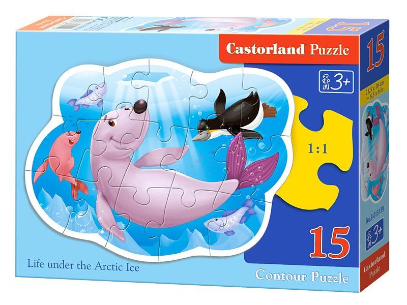 Пазлы Castorland 15 Арктические животные