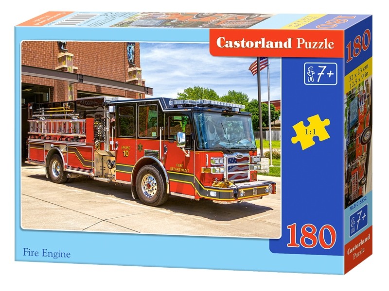 Пазлы Castorland 180 Пожарная машина