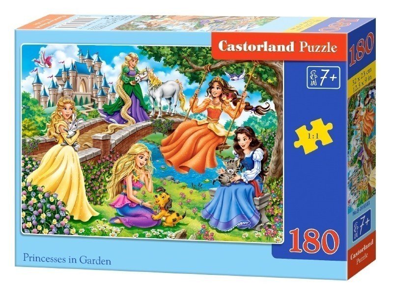 Пазлы Castorland 180 Принцессы в саду