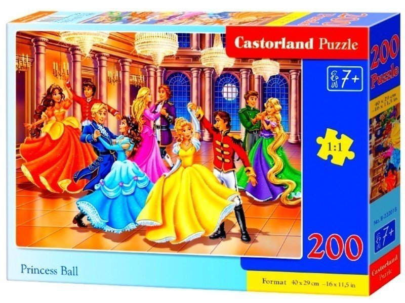 Пазлы Castorland 200 Принцессы на балу