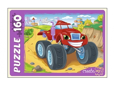 ПАЗЛЫ 160 элементов. ВЕСЕЛЫЙ ДЖИП