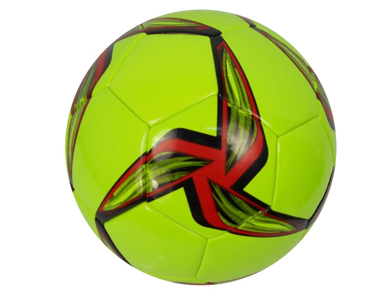 Мяч футбольный ассорти (5 слоев, шов+проклейка) 86081