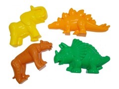 29301 [36568]Формочки (тигр+мамонт+динозавр №1+динозавр №2)