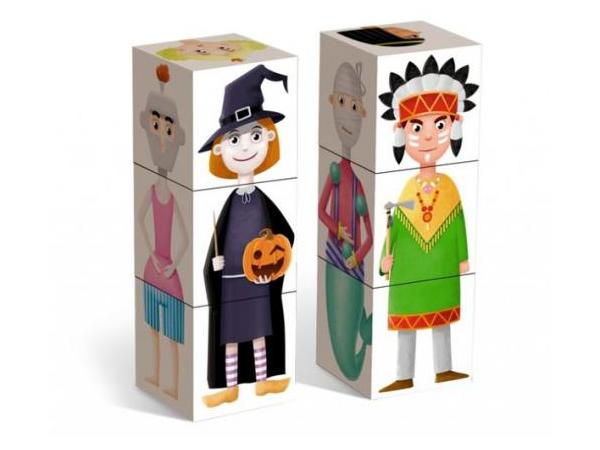 Кубики переодевалки из 6-ти штук