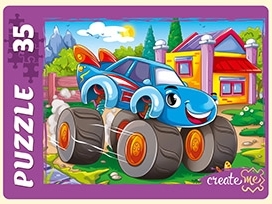 ПАЗЛЫ 35 элементов. МЕГАМАШИНЫ